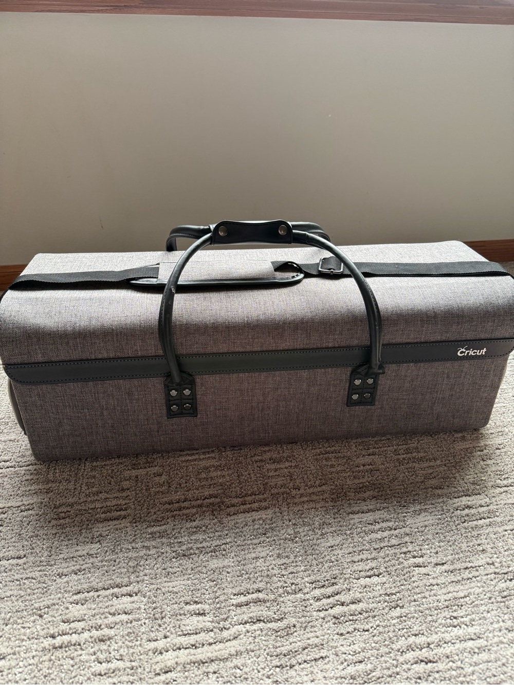 Cricut Machine Storage and Stackable Tote Go Rolling in Style Craft Tote - Picture 14 of 15